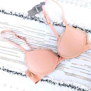 Aerie NWT Real Happy Plunge Push Up Bra